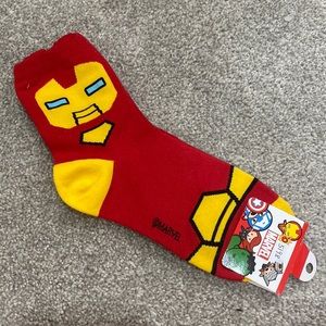 Marvel Iron crew socks